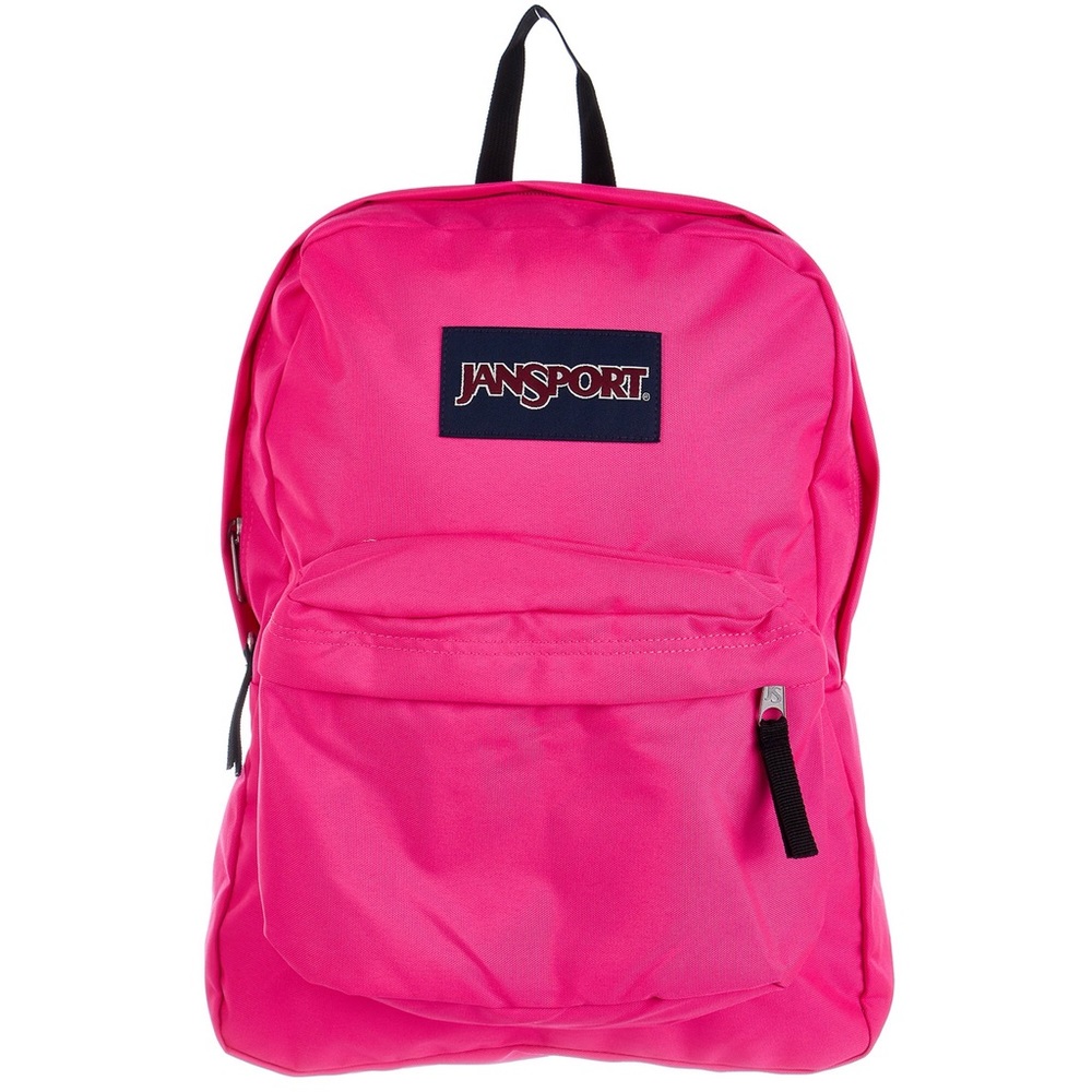 Hot Pink Jansport Superbreak Backpack